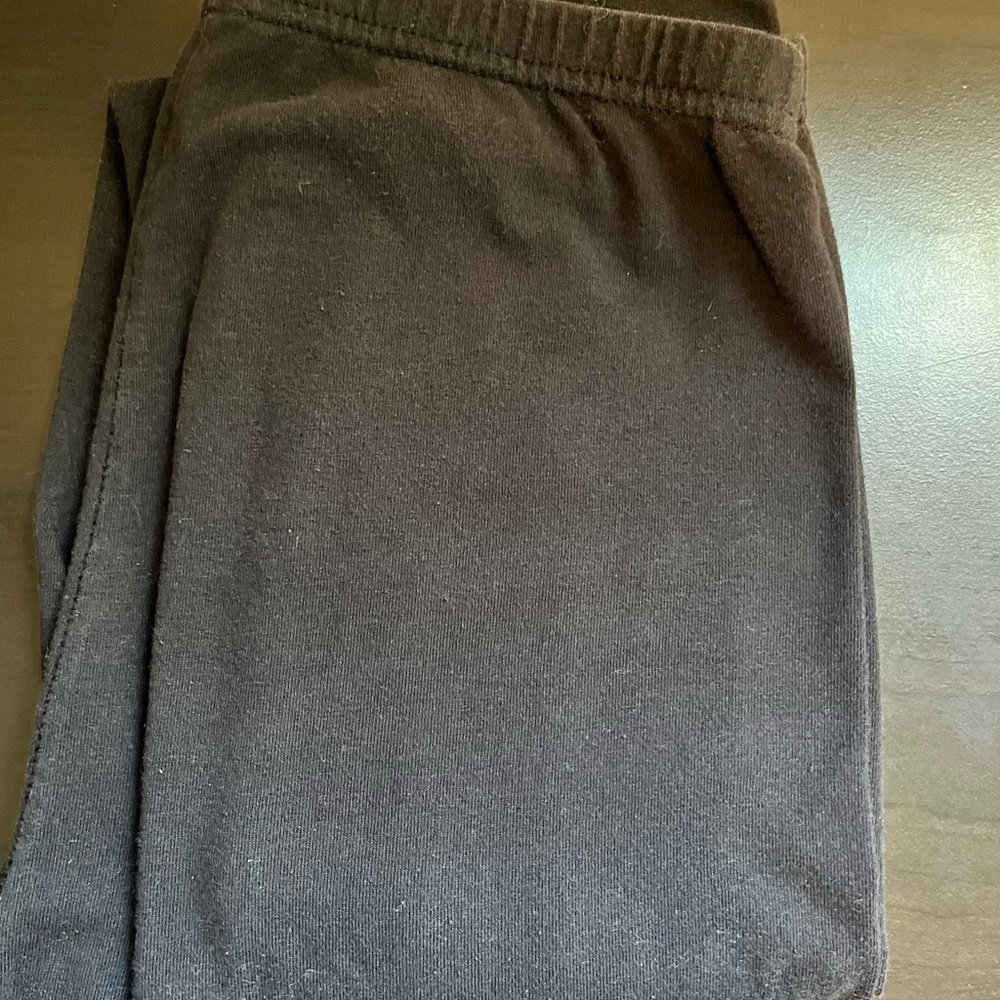 Black leggings full length size XS
